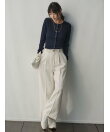 リュクスビスコースニットカーディガン