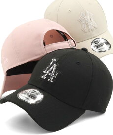 NEW ERA ニューエラキャップ 9FORTY ラインストーンMLB ONSPOTZ別注 オンスポッツ 帽子 キャップ ピンク ブラック グリーン パープル ブルー【送料無料】