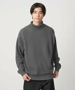 【SALE／50%OFF】UNITED ARROWS green label relaxing コットン アゼ タートル ネック ニット ユナイテッドアローズ …
