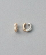 ete [ONLINE Limited] バイカラー ハグイヤリング エテ アクセサリー・腕時計 イヤリング・イヤーカフ ゴ…