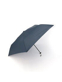 MONO COMME CA 《超軽量/UVカット》晴雨兼用折りたたみ傘 コムサイズム ファッション雑貨 折りたたみ傘 ネイビー ブラック グレー レッド
