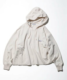 CAHLUMN Wool Cotton Loop Back Sweat Hoodie フリークスストア トップス パーカー・フーディー ホワイト ネイビー ブルー グレー オレンジ【送料無料】