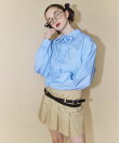 CROSS BELTED MINI SKIRT