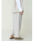ウエストタックストレッチワイドパンツ