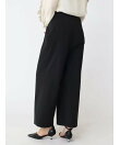 ウエストタックストレッチワイドパンツ