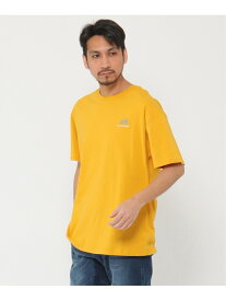 【SALE／30%OFF】ikka New Balance ニューバランス ワンポイントロゴT イッカ トップス カットソー・Tシャツ ブラック イエロー ネイビー ブラウン