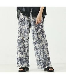 abahouse mavie クリスタルプリーツパンツ アバハウス マヴィ パンツ その他のパンツ ブラック グリーン グレー ホワイト【送料無料】