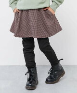 devirock RICH WARM 裏シャギー 両側ポケット付き 10分丈 プリント スカッツ スカート 25AW デビロック …