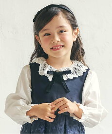 apres les cours レース衿リボンブラウス エフオーオンラインストア トップス シャツ・ブラウス ホワイト