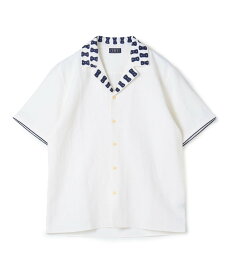 TOMORROWLAND BUYING WEAR JUPE BY JACKIE エンブロイダリー オープンカラーシャツ トゥモローランド トップス シャツ・ブラウス ホワイト【送料無料】