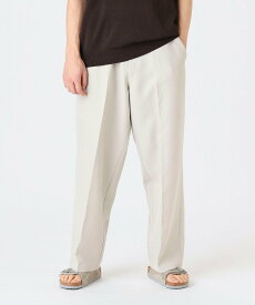【SALE／60%OFF】B:MING by BEAMS ポリエステル ツイル ワイドパンツ ビームス アウトレット パンツ その他のパンツ ホワイト ブラック【送料無料】