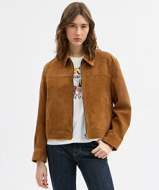 COACH OUTLET 【公式】スエード ジャケット コーチ　アウトレット ジャケット・アウター その他のジャケット・アウター ブラウン【送料無料】