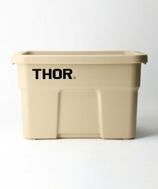 BEAUTY & YOUTH UNITED ARROWS ＜THOR(ソー)＞ LARGE TOTES WITH LID 22L/トートボックス/収納グッズ ビューティ＆ユース ユナイテッドアローズ 生活雑貨 収納用品 ベージュ ブラック グレー カーキ
