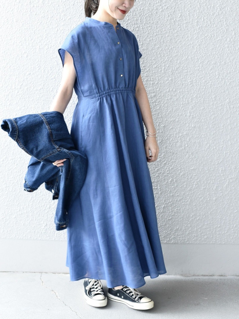H&M casual dress KIDS FASHION Dresses Jean Blue 3-6M discount 77% 