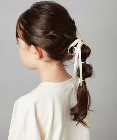 【SALE／20%OFF】a.v.v [KIDS]リボンポニー アー・ヴェ・ヴェ ヘアアクセサリー その他のヘアアクセサリー ブルー ホワイト ブラック