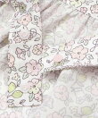【お揃い】お花レモン柄リボン袖レースドレススタイベビー【専用ケース付き】