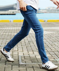 JIGGYS SHOP SELECT スーパー ストレッチ テーパード スキニー デニムパンツ フルレングス&アンクル 25AW ジギーズショップ パンツ ジーンズ・デニムパンツ ブルー ホワイト ブラック【送料無料】