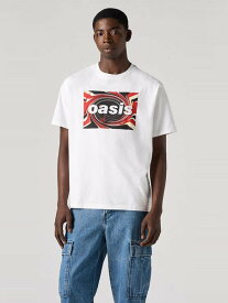 Levi's LEVI'S(R) x OASIS UNION JACK Tシャツ ホワイト リーバイス トップス カットソー・Tシャツ【送料無料】