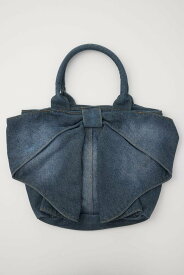 RODEO CROWNS WIDE BOWL リボンデニムトート ロデオクラウンズワイドボウル バッグ その他のバッグ レッド ブラウン【送料無料】