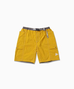 and wander Gramicci × and wander brushed nylon short pants �A���h�����_�[ �p���c ���̑��̃p���c �C�G���[ �u���b�N�y���������z