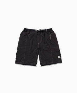 and wander Gramicci × and wander brushed nylon short pants �A���h�����_�[ �p���c ���̑��̃p���c �u���b�N �C�G���[�y���������z