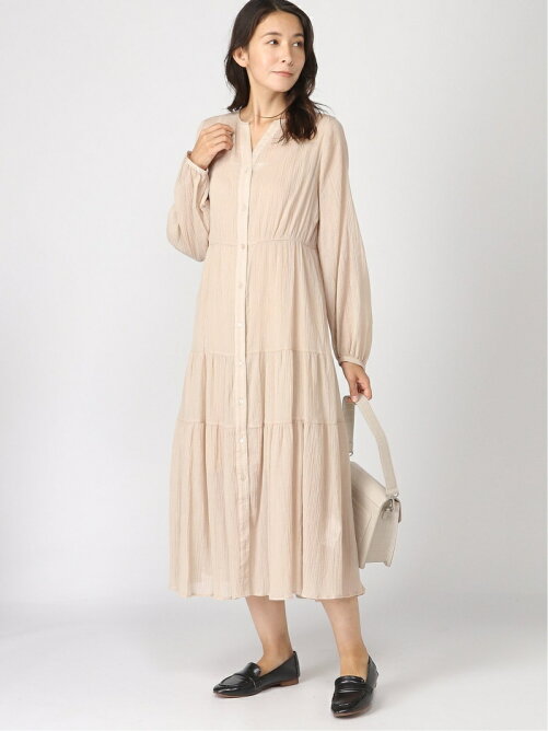 Te Chichi Te Chichi シアー楊柳ティアードワンピース Rakuten Fashion 楽天ファッション 旧楽天ブランドアベニュー Bm1308