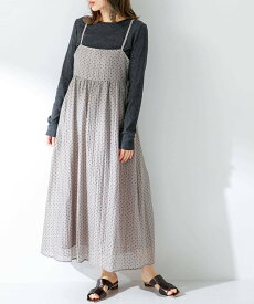 【SALE／20%OFF】Sonny Label ドットバックリボンワンピース サニーレーベル ワンピース・ドレス ワンピース グレー ネイビー【送料無料】