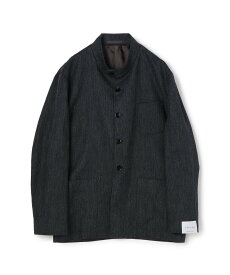【SALE／30%OFF】TOMORROWLAND BUYING WEAR 【別注】CARUSO リネンウール フォレスティエールジャケット トゥモローランド ジャケット・アウター ブルゾン・ジャンパー グレー【送料無料】