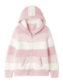 gelato pique ジェラート3ボーダーパーカ ジェラートピケ インナー・ルームウェア その他のインナー・ルームウェア ネイビー ピンク【送料無料】