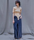 ツイストレイヤードデニム / Twisted Layered Denim