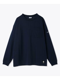 Columbia ミラーズクレストグラフィックロングスリーブティー コロンビア トップス カットソー・Tシャツ ネイビー ホワイト ブラック ベージュ【送料無料】