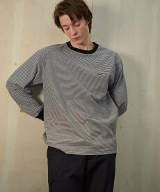 NUMBER (N)INE NARROW STRIPED L/S T-SHIRT ナンバーナイン トップス カットソー・Tシャツ【送料無料】
