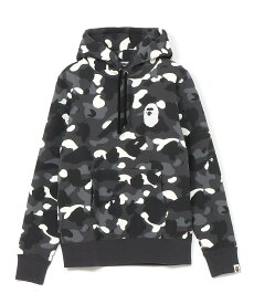 A BATHING APE CITY CAMO LARGE APE HEAD PULLOVER HOODIE ア ベイシング エイプ トップス パーカー・フーディー ブラック グレー【送料無料】