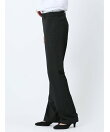 リクルート黒無地 ストレッチ ストレートパンツ(セットアップ可能)