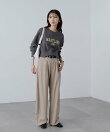 カレッジロゴショート丈スウェット