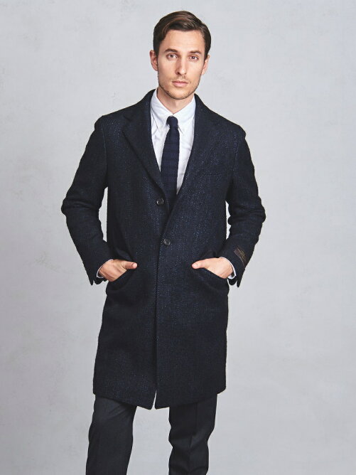 United Arrows Uadb ヘリンボーン チェスター コート Rakuten