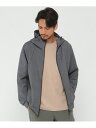 【SALE／50%OFF】IKKA LOUNGE テックストレッチZIPパーカー2 イッカ トップス カーディガン グレー ブラック