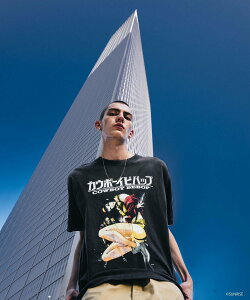 ROYAL FLASH SAINT MICHAEL/�Z���g�}�C�P��/CB_SS TEE/COWBOY BEBOP ���C�����t���b�V�� �g�b�v�X �J�b�g�\�[�ET�V���c �u���b�N�y���������z