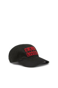 �ySALE�^40%OFF�zDIESEL �����Y �x�[�X�{�[���L���b�v C-SUX �f�B�[�[�� �X�q �L���b�v �u���b�N�y���������z