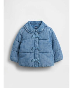 GAP (K)DEC DENIM PUFFER JKT Mbv WPbgEAE^[ fjWPbg u[yz