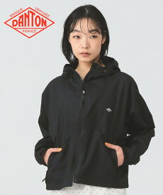 Ray BEAMS 【WEB限定】DANTON / スタナー ナイロン フード ジャケット ビームス ウイメン ジャケット・アウター ブルゾン・ジャンパー ブラック【送料無料】