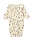 【SALE／50%OFF】petit main 【オーガニック】肩フリル2WAYオール ナルミヤオンライン マタニティウェア・ベビー用品 ロンパース・カバーオール ネイビー