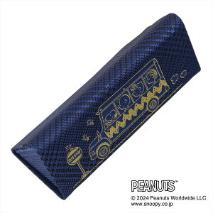 BRICK HOUSE by Tokyo Shirts 【PEANUTS スヌーピー SNOOPY】 メガネケース ギフト BU99I900GC0M2PS-19-001 トーキョーシャツ ファッション雑貨 メガネ ネイビー