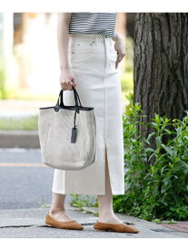 Sonny Label 【WEB限定】ロングタイトデニムスカート サニーレーベル スカート スカートその他 ホワイト ブルー【送料無料】