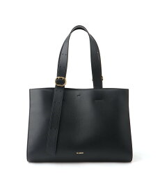 【SALE／30%OFF】JIL SANDER CANNOLO ショッピング ジル サンダー バッグ トートバッグ ブラック【送料無料】
