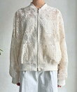 【完売カラー再追加!/WEB限定】チュールレースブルゾン