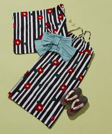 【SALE／60%OFF】GLOBAL WORK 3SETワンピースYUKATA/100-120cm展開/一部店舗限定/664301 グローバルワーク 着物・浴衣・和装小物 浴衣 ホワイト レッド ブラック