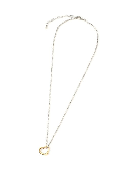 Piena Piena W ネックレスオーブンハート金属アレルギー対応 Rakuten Fashion 楽天ファッション 旧楽天ブランドアベニュー V