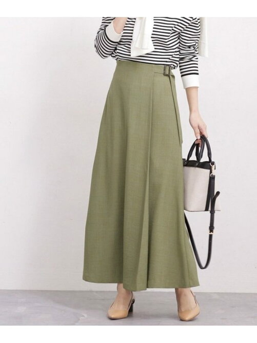Nano Universe Web限定 ラップ風マキシフレアスカート Rakuten Fashion 楽天ファッション 旧楽天ブランドアベニュー Am6312