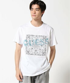 【SALE／50%OFF】GUESS (M)Cachemire Patch Logo Tee ゲス トップス カットソー・Tシャツ ホワイト